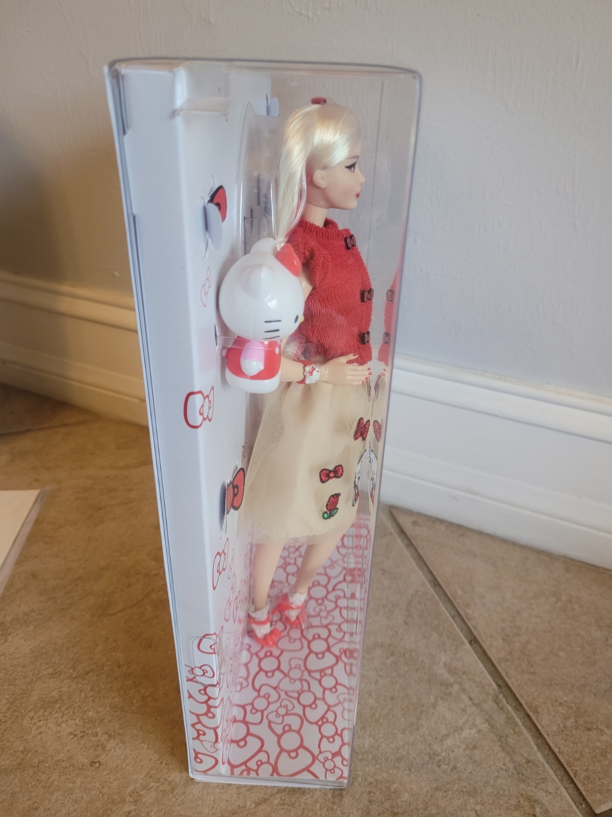 Hello Kitty Barbie 2017 Mattel Limited Edition! *NRFB* W/ ROBERT BEST SKETCH! ?