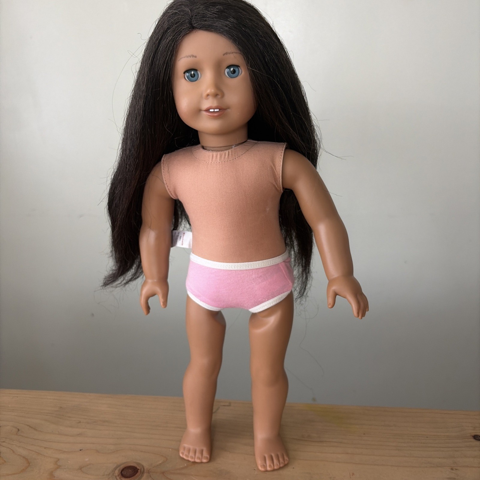 American Girl Truly Me Just Like You Black Hair Blue Eyes Medium Skin JLY # 49