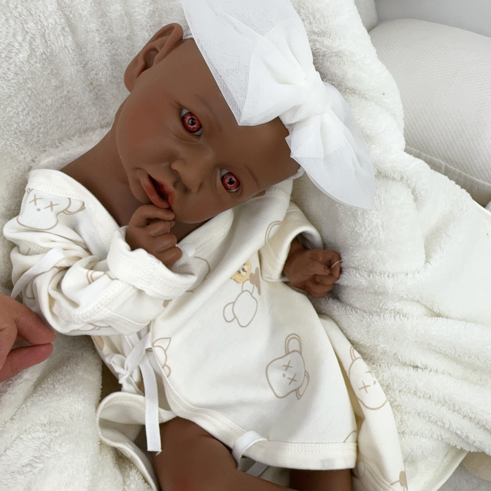 19.88” solid silicone doll silicone reborn doll silicone girl doll toys gifts