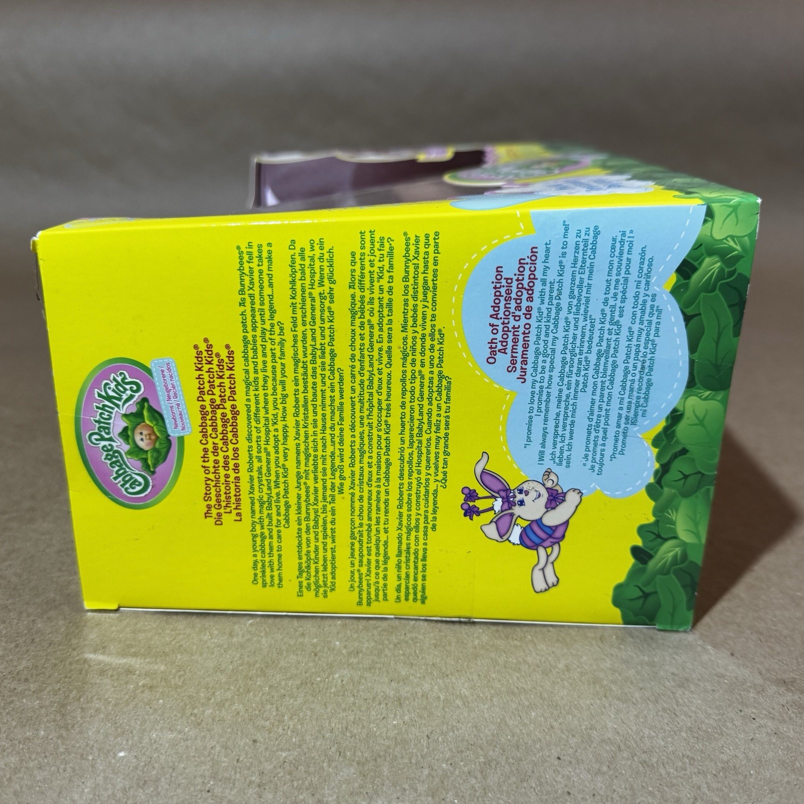 Cabbage Patch Kids Newborns Drink’N Wet Girl Morgan Jo July 25th Pink Flowers
