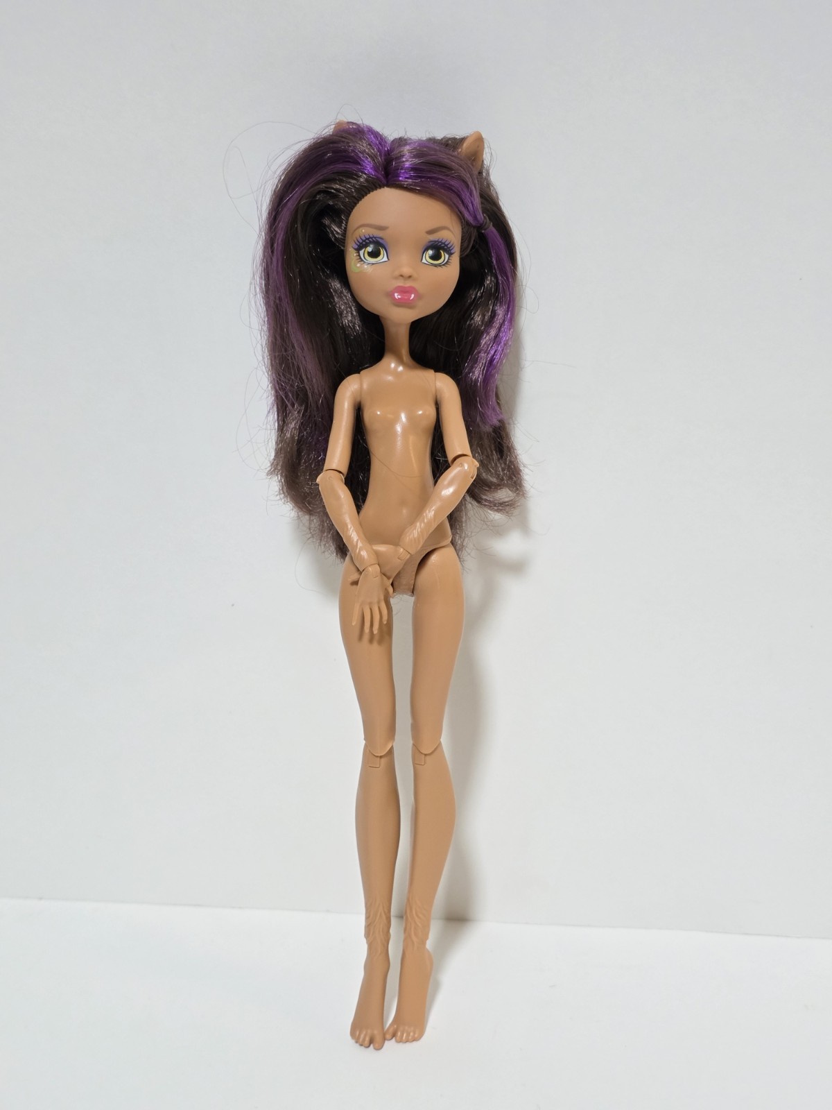 2016 Monster High Dance The Fright Away Clawdeen Wolf Doll Nude Mattel