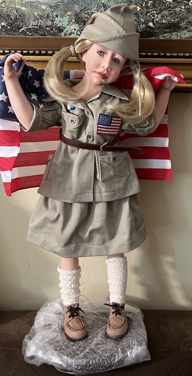 Master Piece Doll “Land Of The Free” LE 193/600, 2002, 23” By Odile Segui