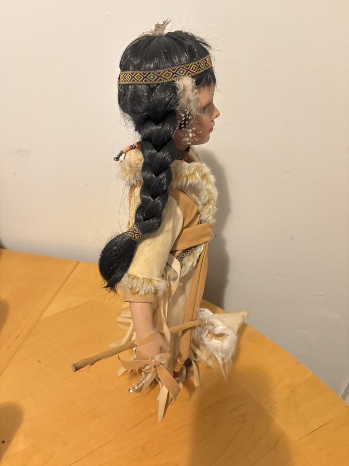 Goldenvale Collection Porcelain Native American Doll Grace