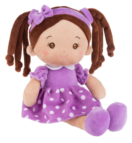 Ganz Sunny Days Doll June 12in Purple Plush Doll