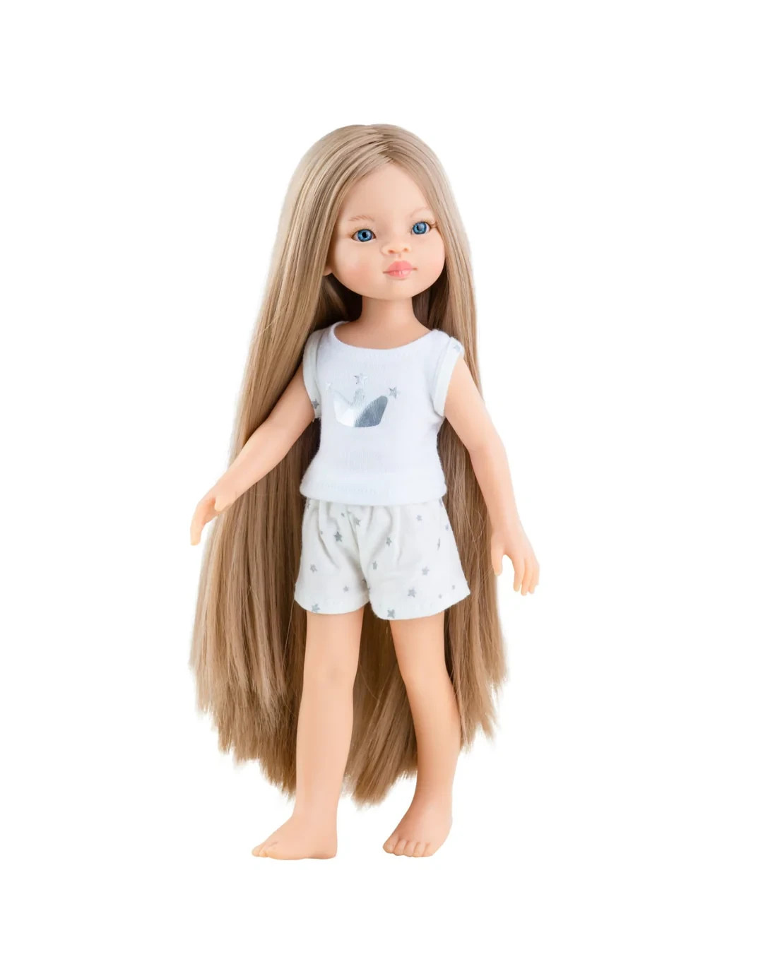 Paola Reina Manica PR13208 Pajamas Doll Las Amigas 13″ Long Blonde Hair