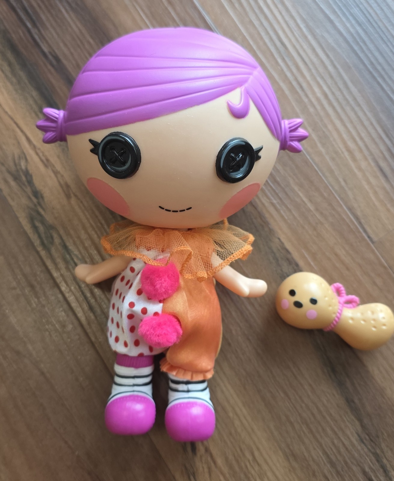 Lalaloopsy Littles Squirt Lil Top 7″ Doll Has Outfit & Shoes MGA 2011