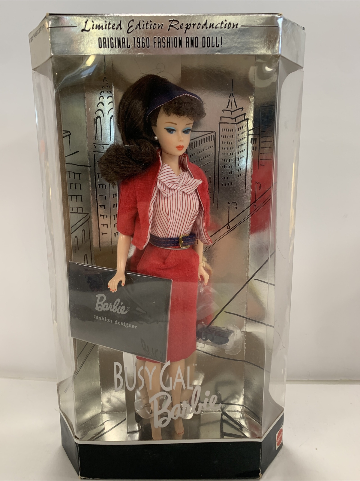 1960 Busy Gal Barbie Limited Edition 1995 Reproduction (Unopened)