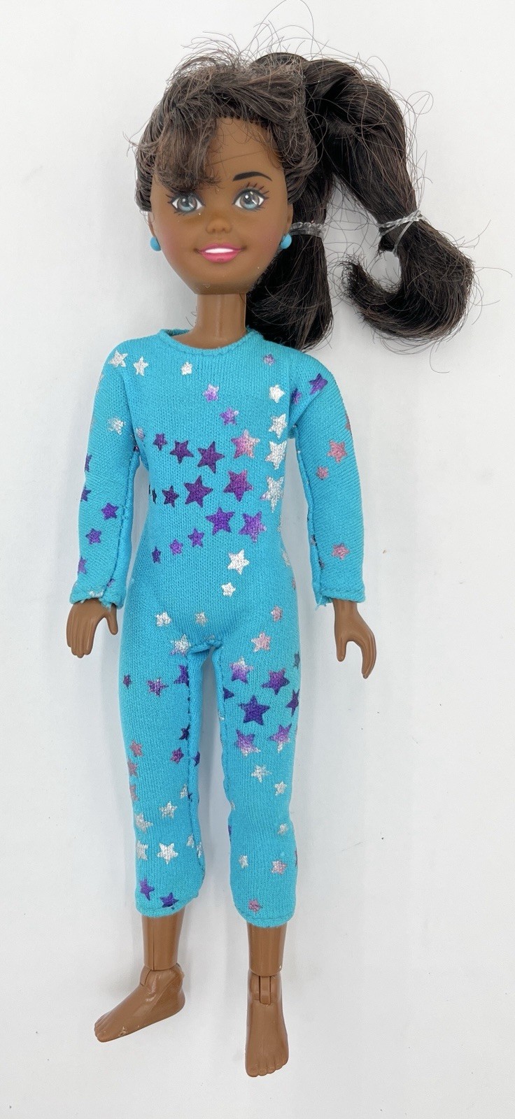 1995 Mattel Barbie Gymnast Janet Friend Of Stacie #14611 Incomplete
