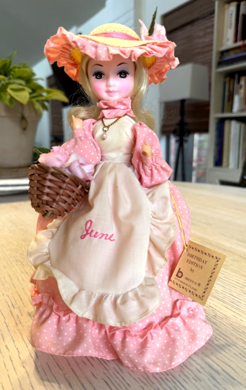 Vintage 1980’s Brinn’s JUNE Birthday Edition Doll Ex Condition