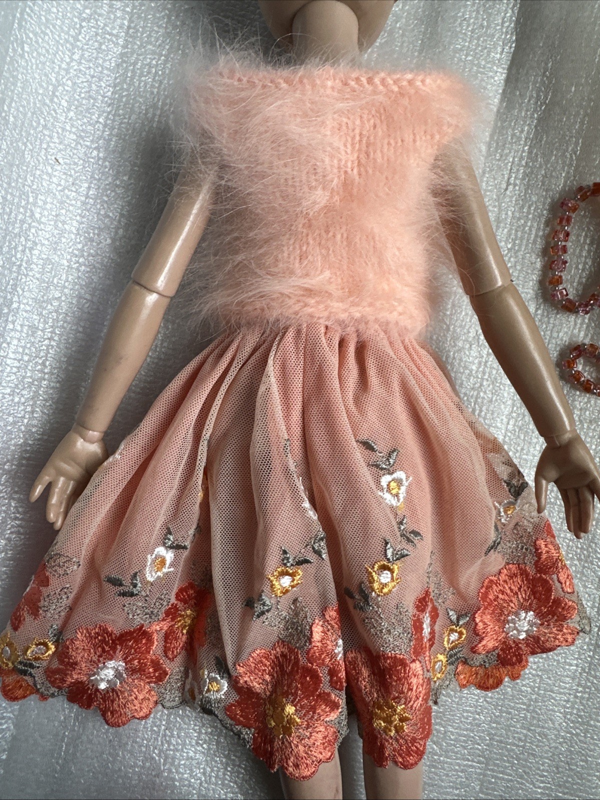 EVATI DESIGNS HANDMADE TONNER ELLOWYNE WILDE SIZE 16” Fashion Doll Skirt OUTFIT