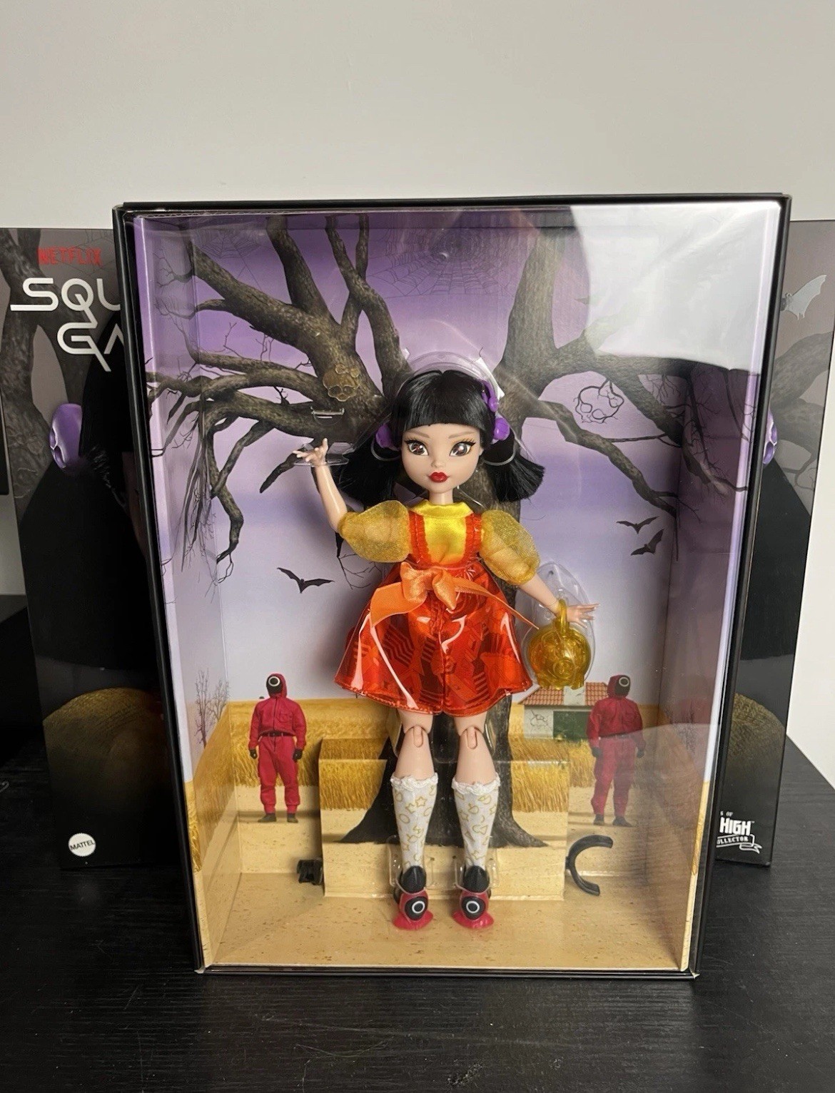 Squid Games Monster High Skullector Netflix Young Hee Doll NRFB New