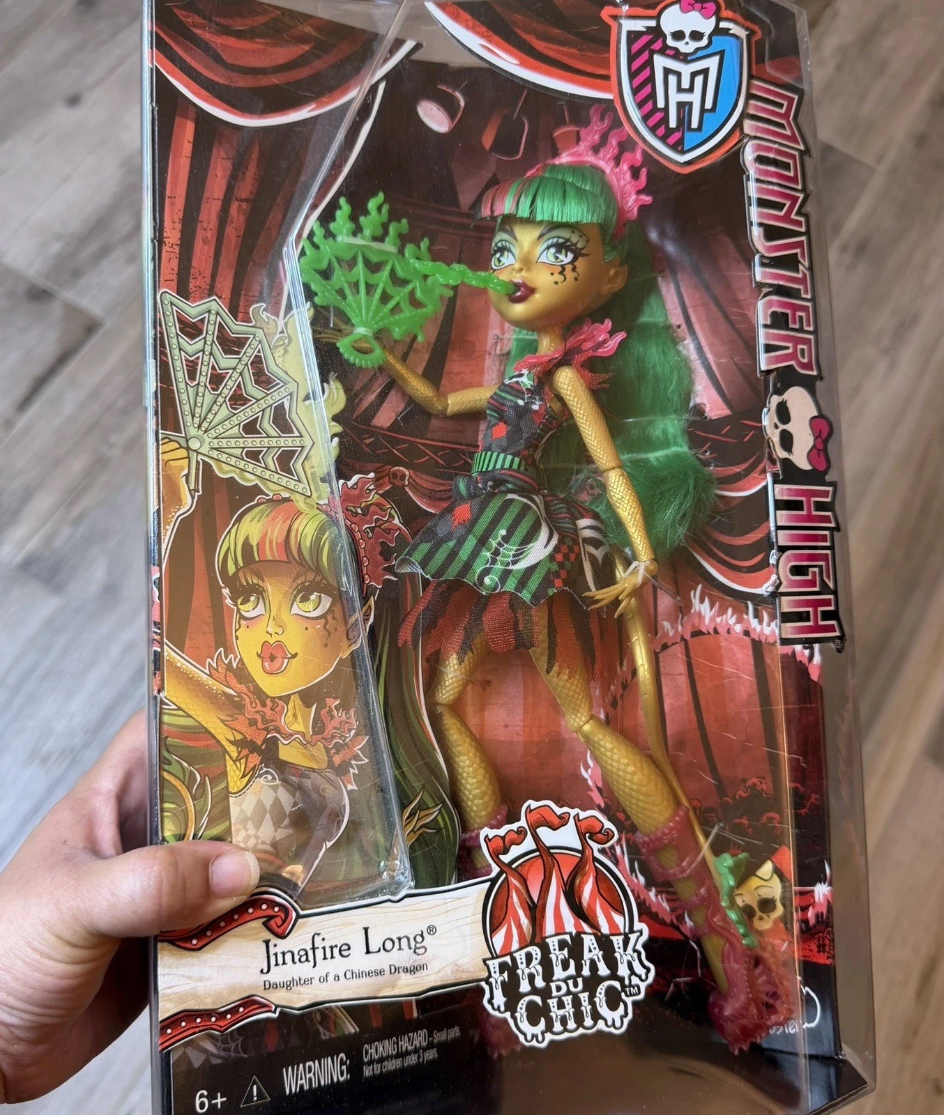 Monster High Doll FREAK DU CHIC Jinafire Long