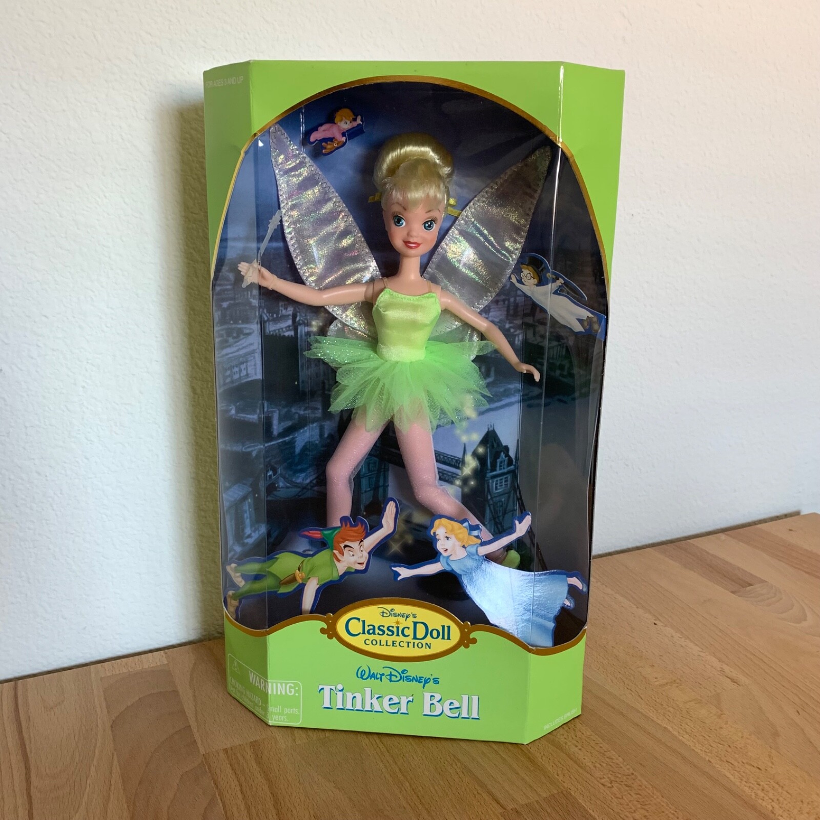 Vintage 2000s Disney’s Classic Doll Collection Tinker Bell Peter Pan Doll NIB ?