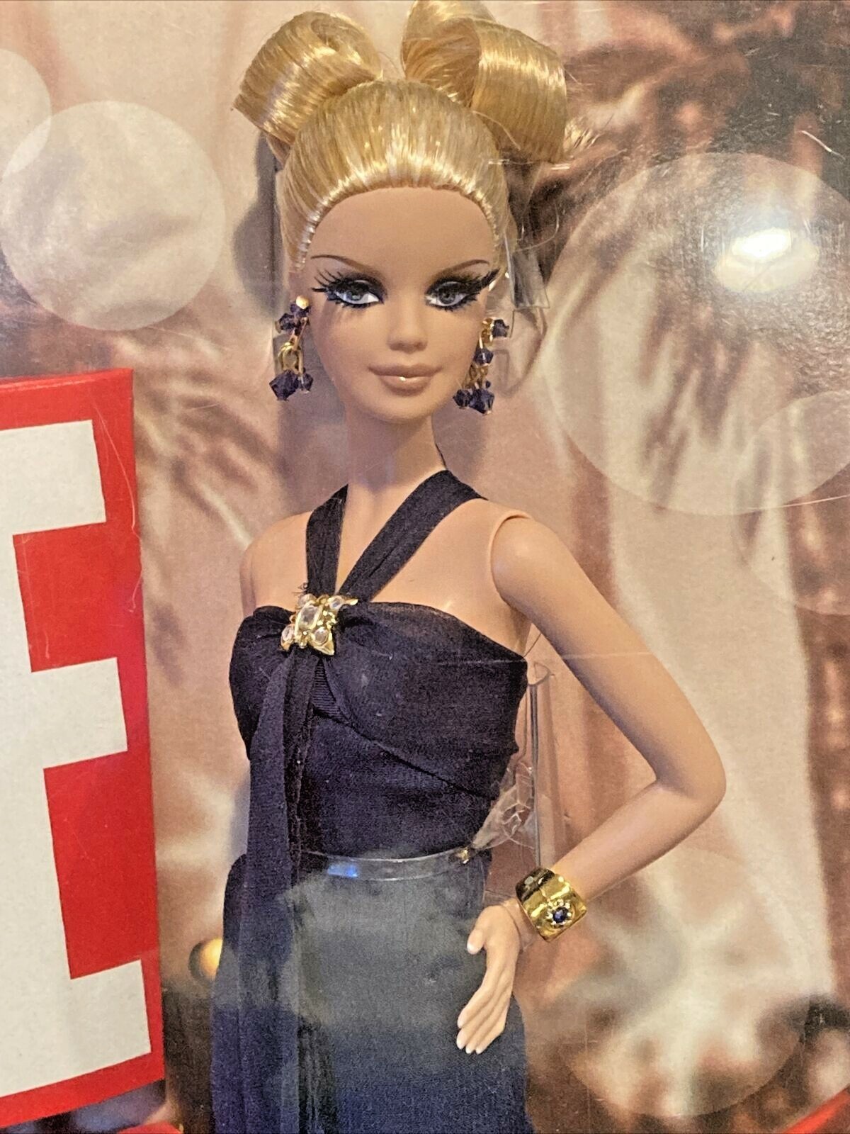 Live from the Red Carpet ⭐️Pink Label Barbie ⭐️Mattel⭐️rooted eyelashes ~ New