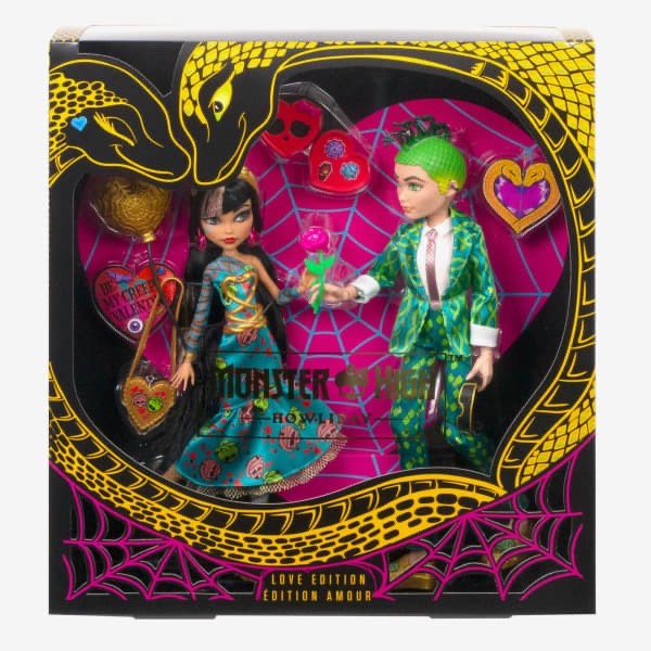 NEW 2023 Monster High Howliday Cleo and Deuce Love Edition 2-Pack Set SEALED