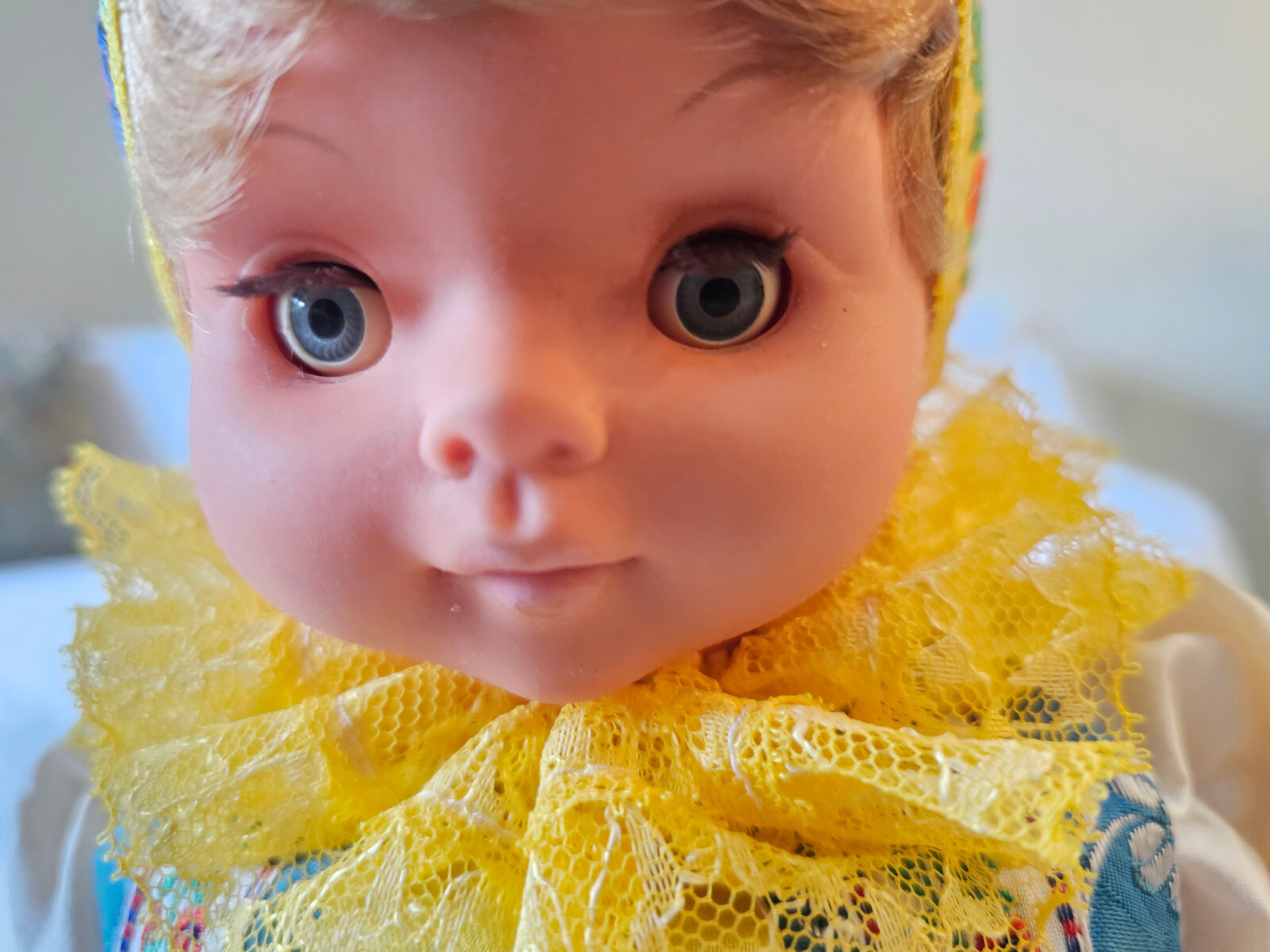 Slovakia Native Costume Doll with Lt. Brown Hair and Blue Sleep Eyes circa 1972