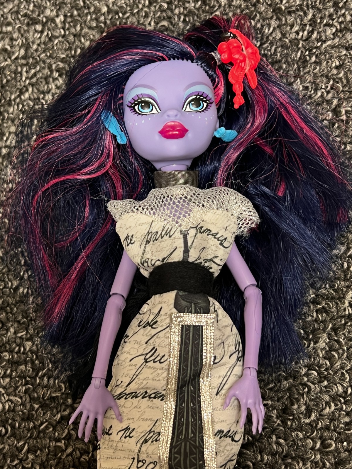 Monster High Jane Boolittle First Wave Doll Mattel 2008 As Shown – Incomplete