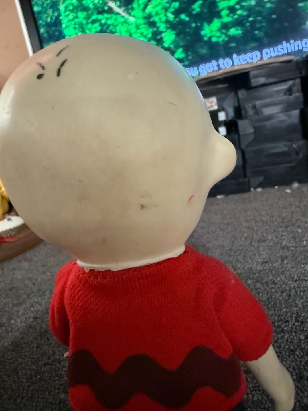 Vintage 1966 Charlie Brown Poseable Pocket Doll by Boucher Associates