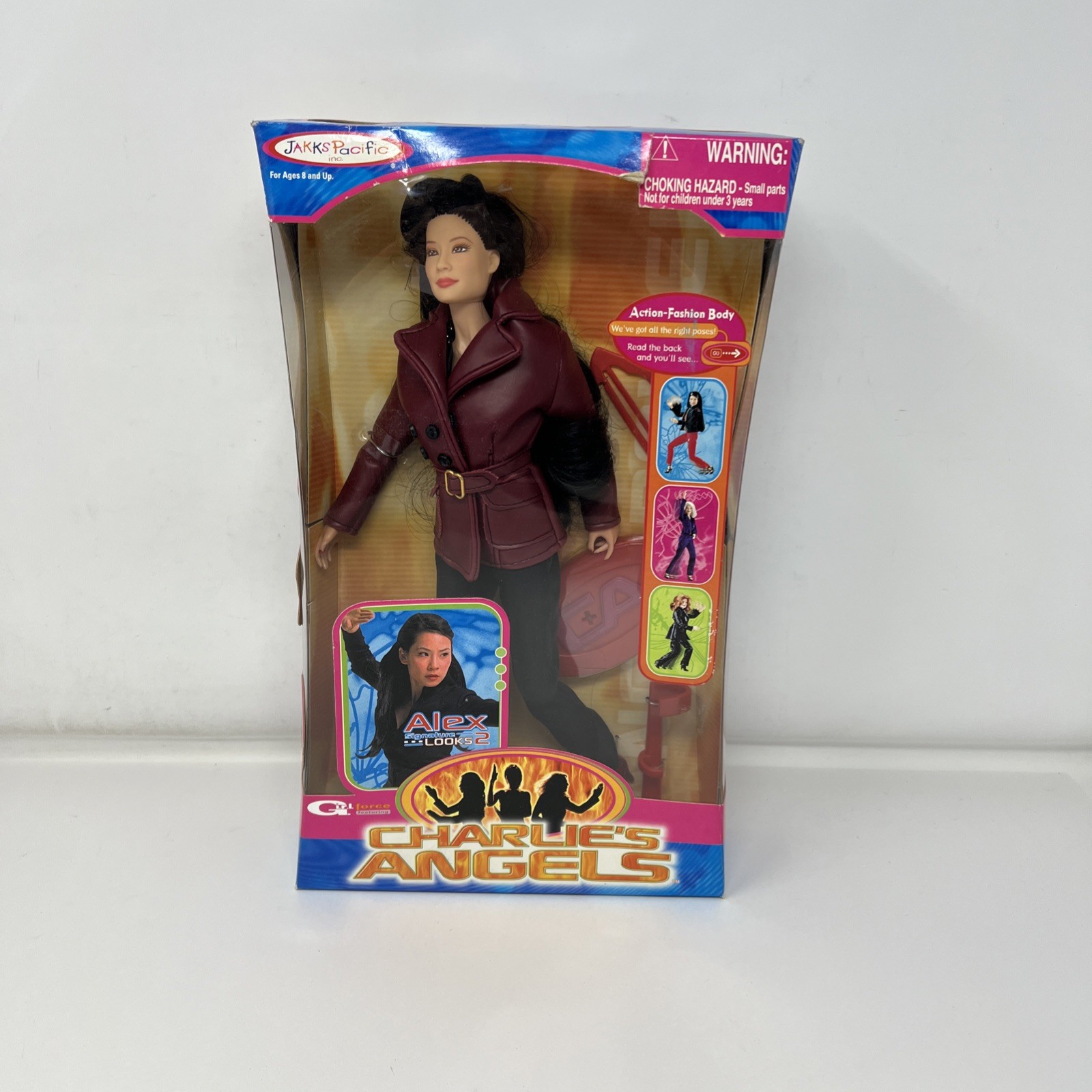 2000 Jakks Pacific Charlie’s Angels Alex Signature Looks 2 Doll New Sealed