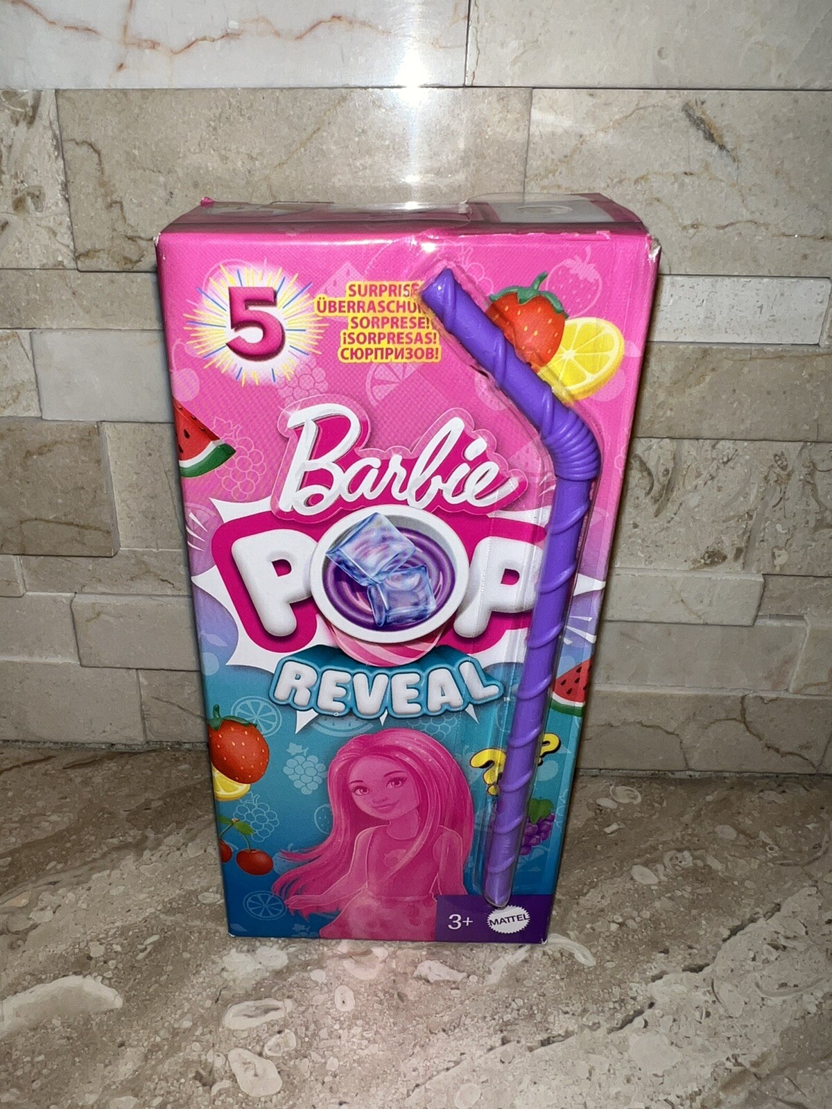 Barbie Pop Reveal Fruit Juice Box Surprises! Blind Box