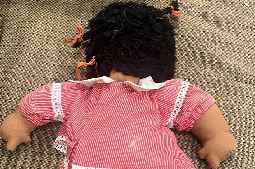 Vintage Handmade Rag Doll