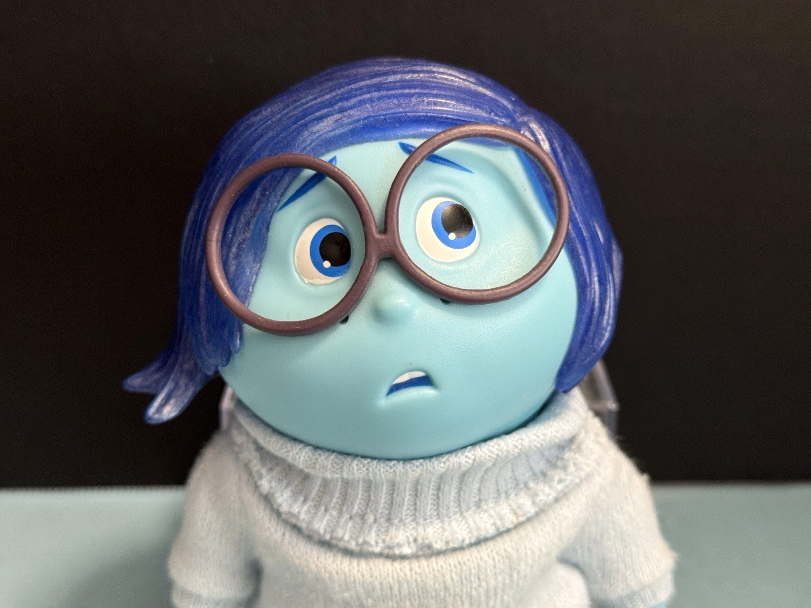 Inside Out Disney Pixar talking Joy & Sadness Doll Action figure lot of 2 TOMY