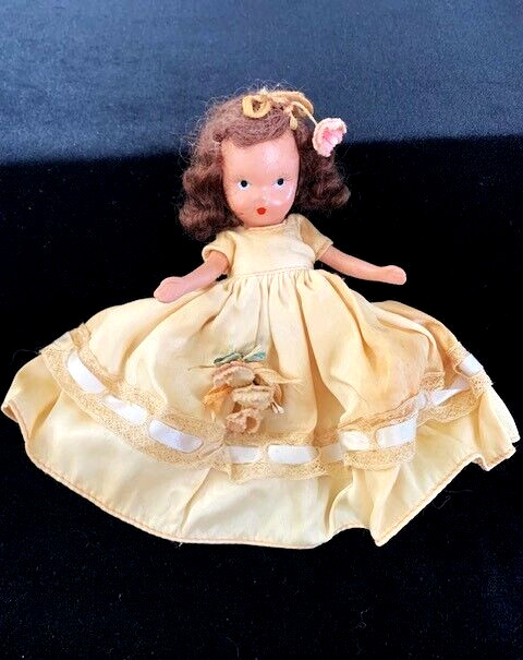 VTG Bisque FL Nancy Ann Storybook Doll #156 ‘BEAUTY’ From Beauty & Beast w/Box