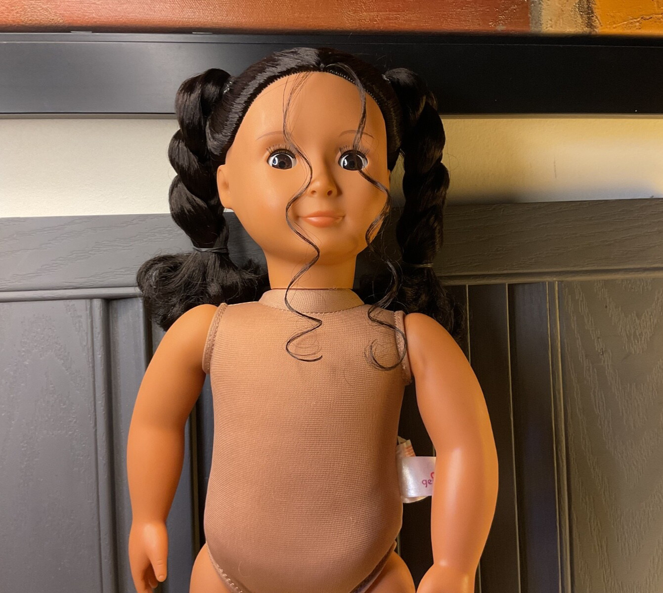 Battat Our Generation Doll, Dark Brown Hair, Two Braids ,Brown Eyes
