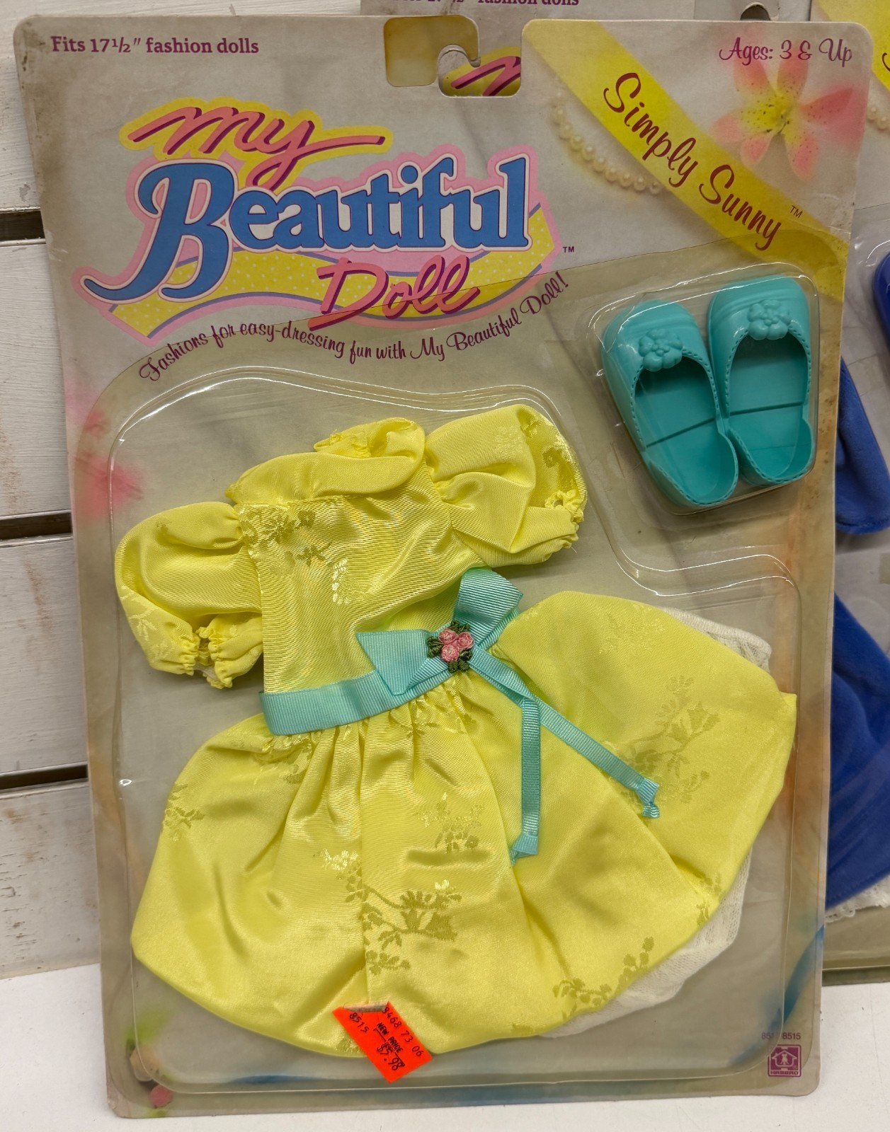New Unused Hasbro My Beautiful Doll Clothing Outfits (1989) Lot of 5