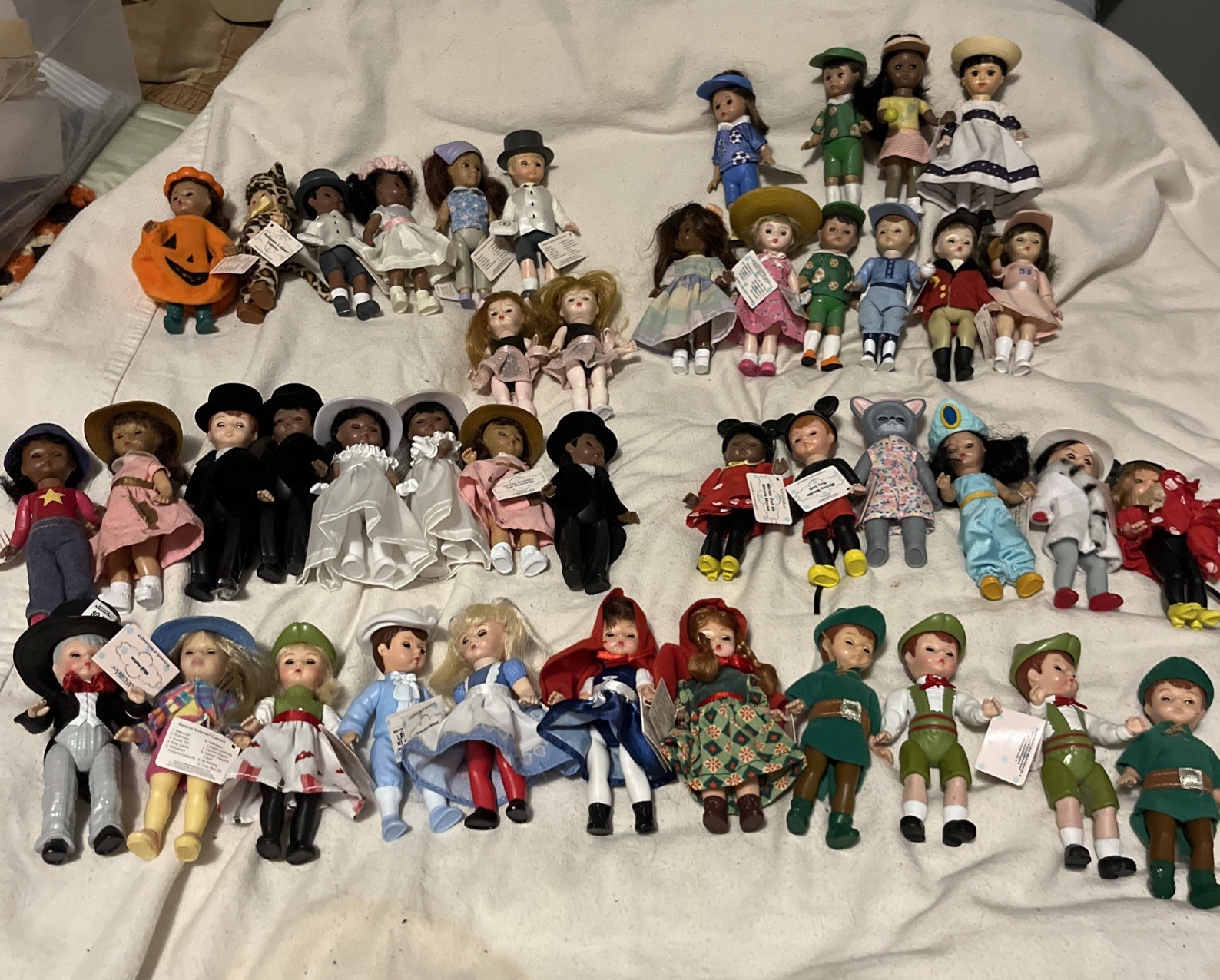 Madame Alexander dolls McDonald’s Happy Meal toys lot of 43 Most W/tags VTG