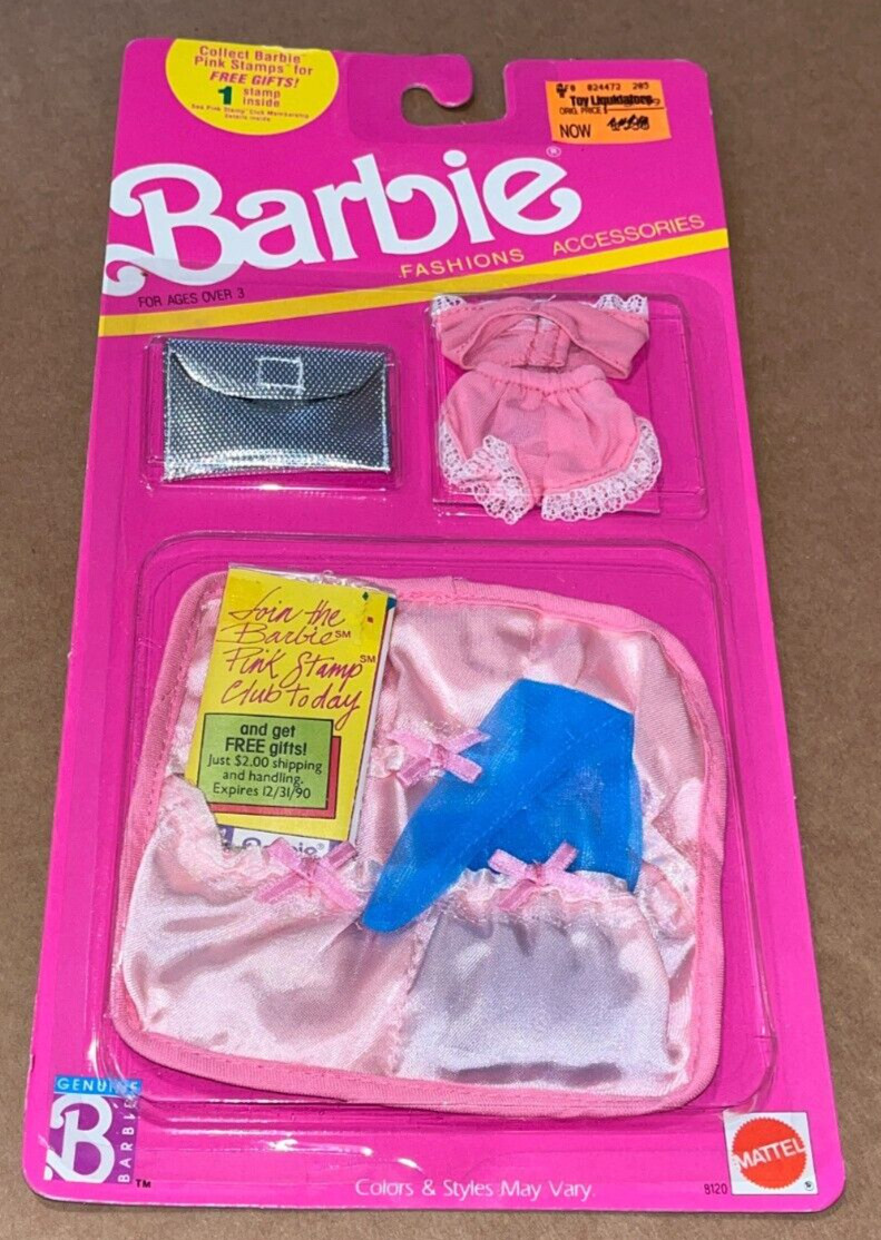 BARBIE, Fashions Accessories, Outfit (Dated 1989)