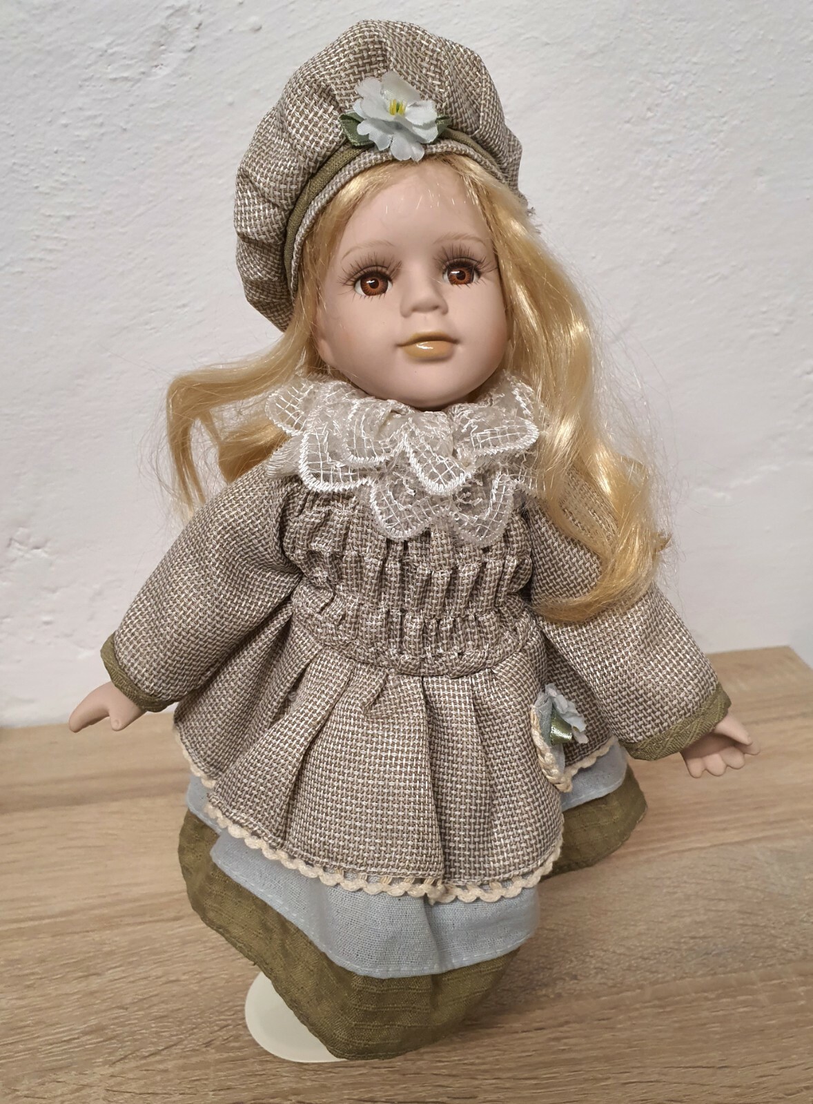 Artist doll porcelain doll 33 cm collector rarity Vintage