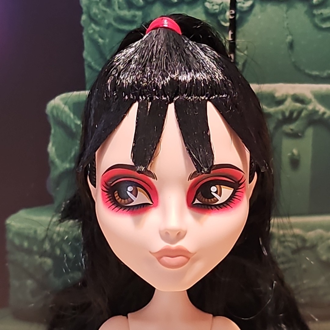 Monster High Skullector Beetlejuice Lydia Deetz G1 Body Style Nude Fashion Doll