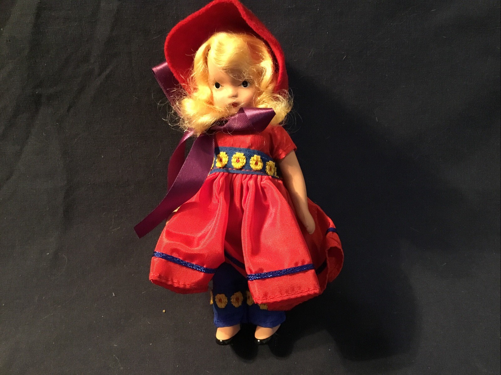 1950sNancy Ann Story Book Doll #114 “Over the Hills to Grandma’s House” JT