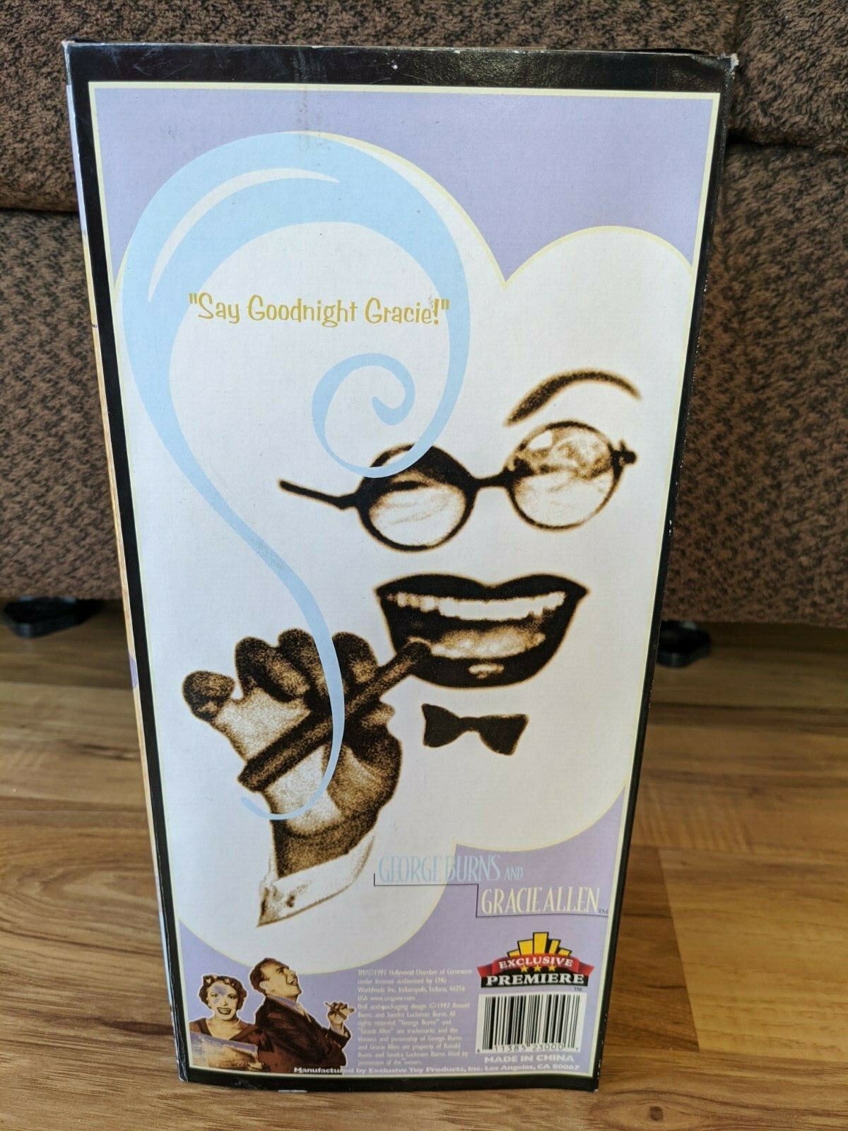 1997 Exclusive Premier Limited Edition George Burns Poseable Doll