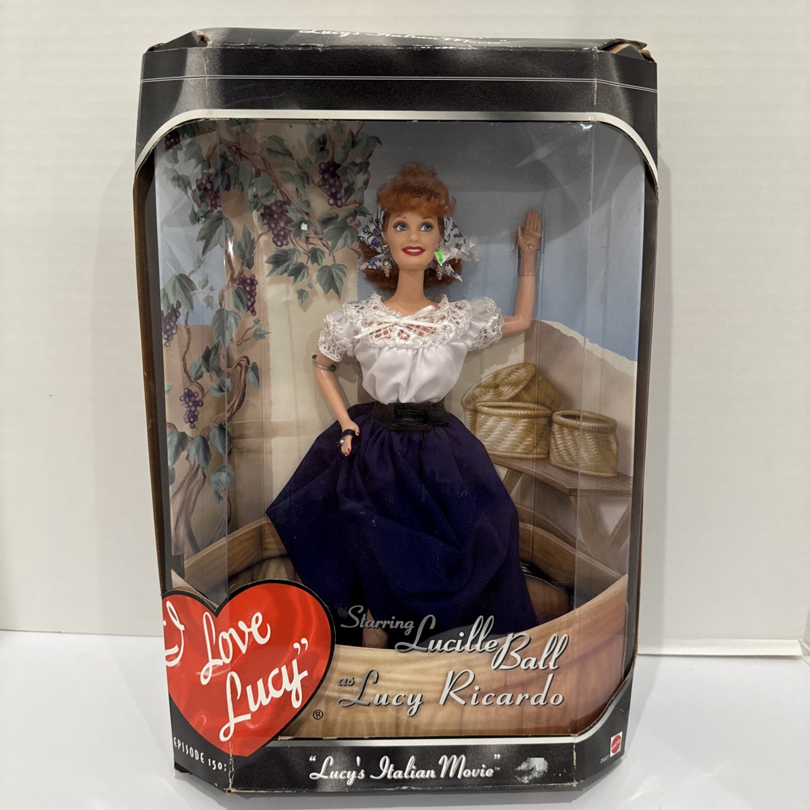 I Love Lucy Collector Edition BARBIE DOLL Episode 150 Lucy’s Italian Movie