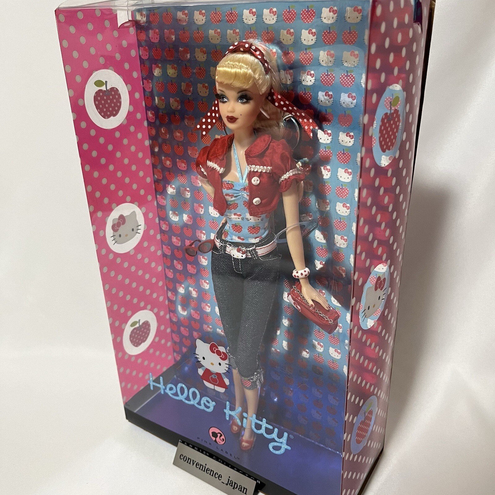MATTEL SANRIO Barbie x Hello Kitty Collaboration Apple Tree 2008 Doll Figure