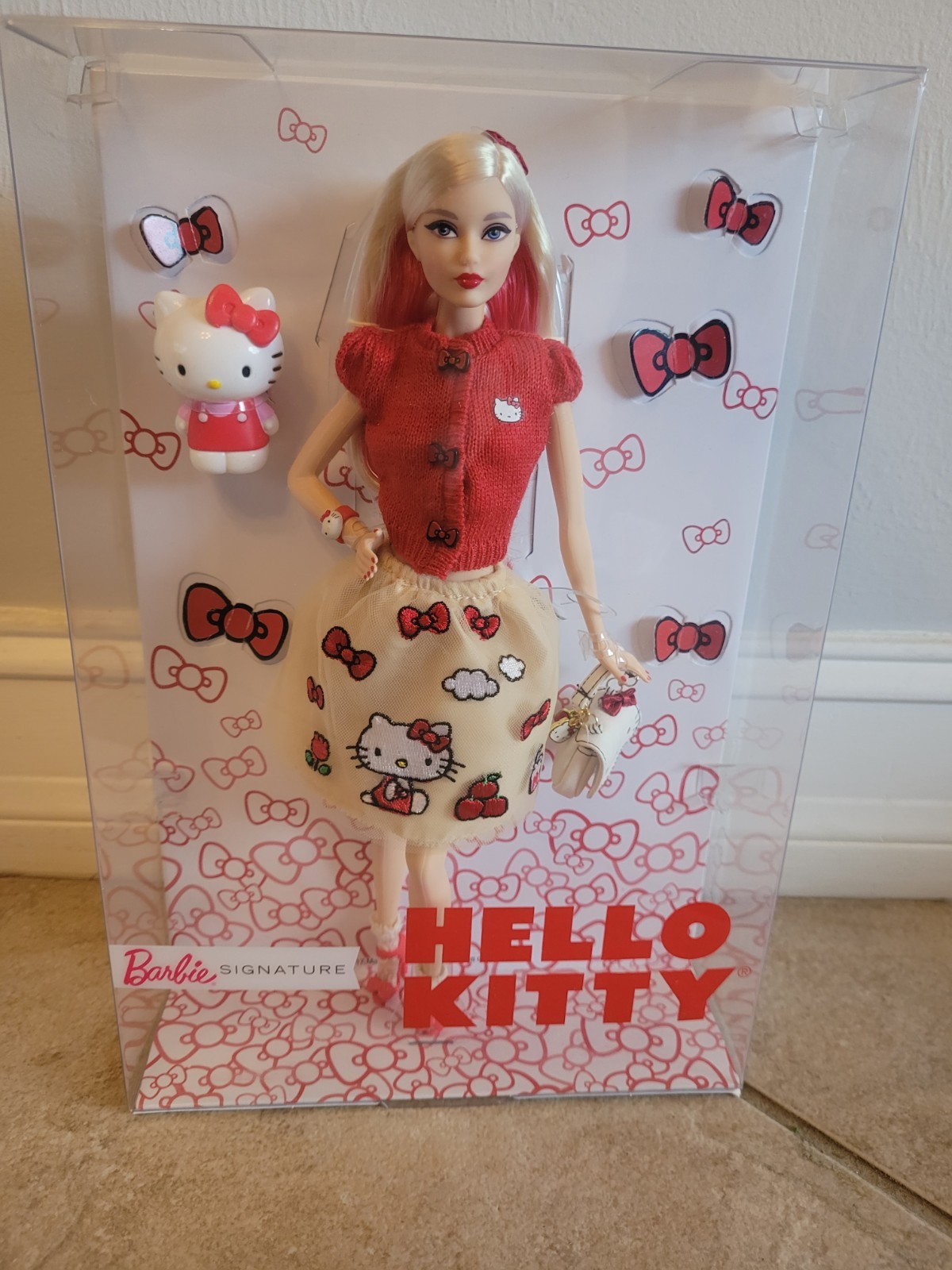 Hello Kitty Barbie 2017 Mattel Limited Edition! *NRFB* W/ ROBERT BEST SKETCH! ?