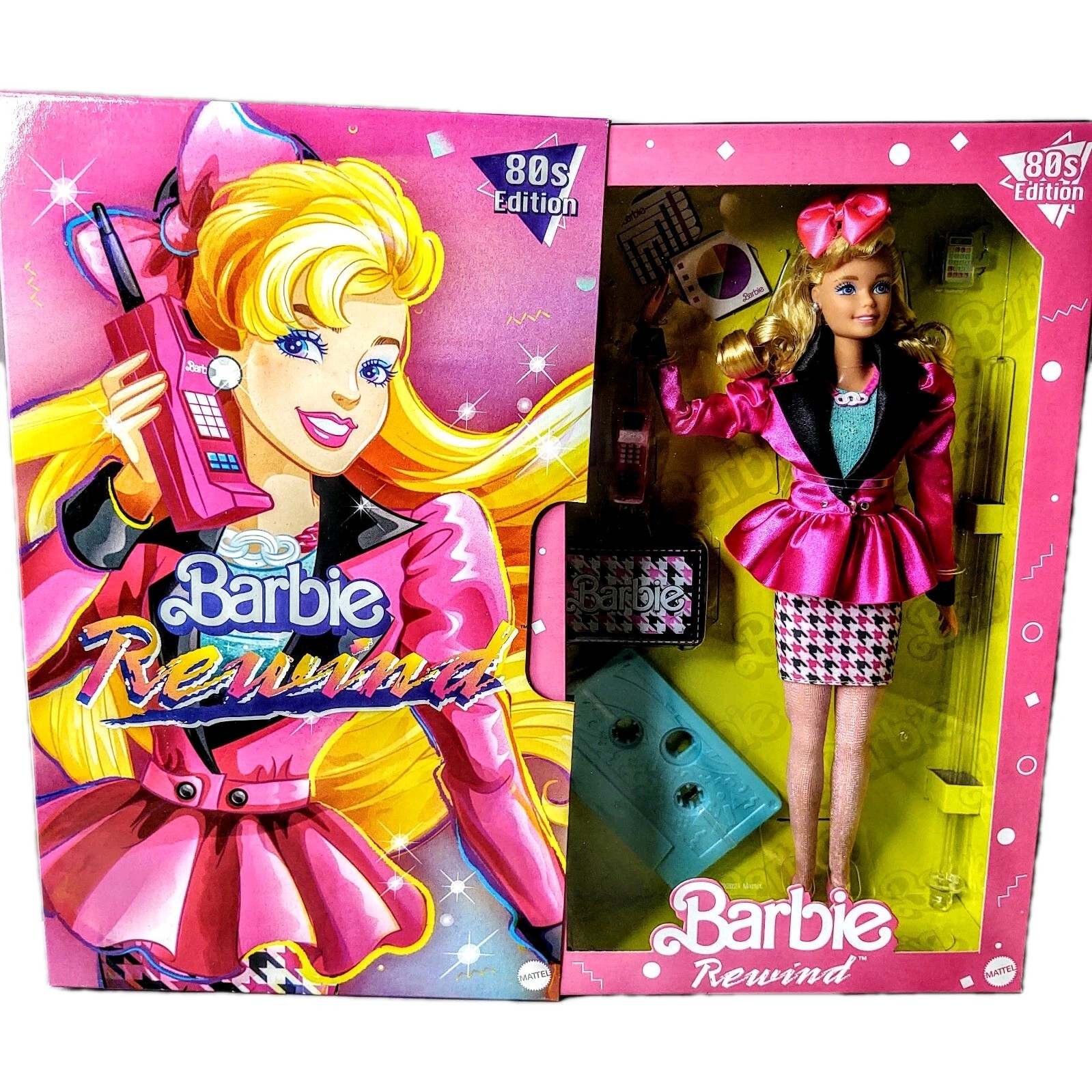 2021 Barbie Signature Doll Career Girl Rewind Series 80s Collector Edition NRFB