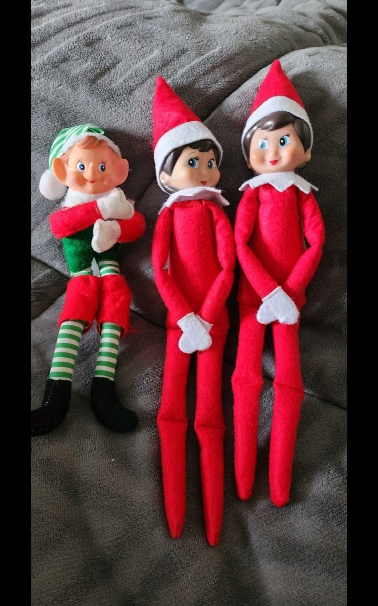 3 Christmas Dolls Very Cute Selling As A Bundle