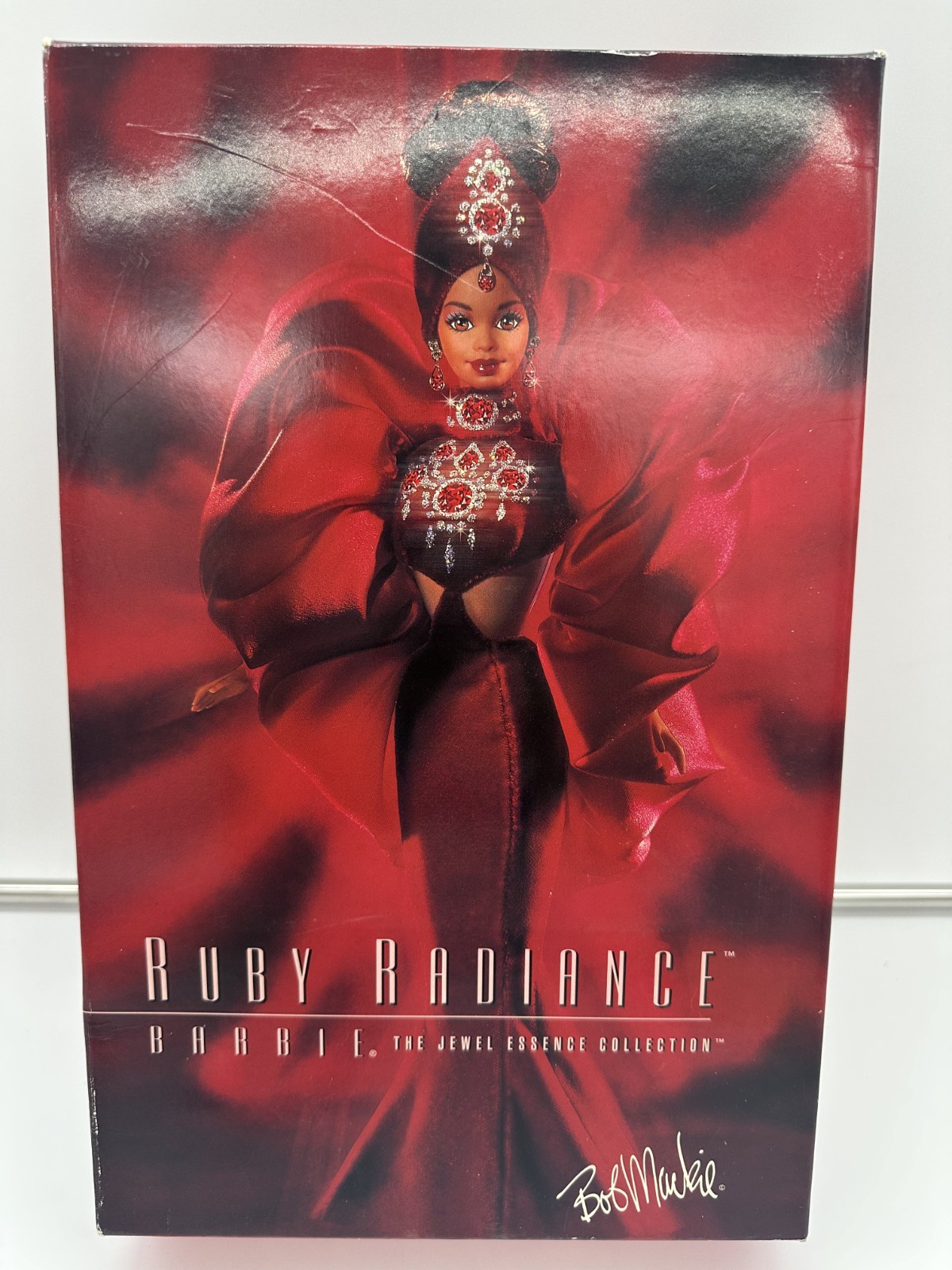 NIB 1996 Mattel Ruby Radiance Barbie Bob Mackie #15520 NRFB