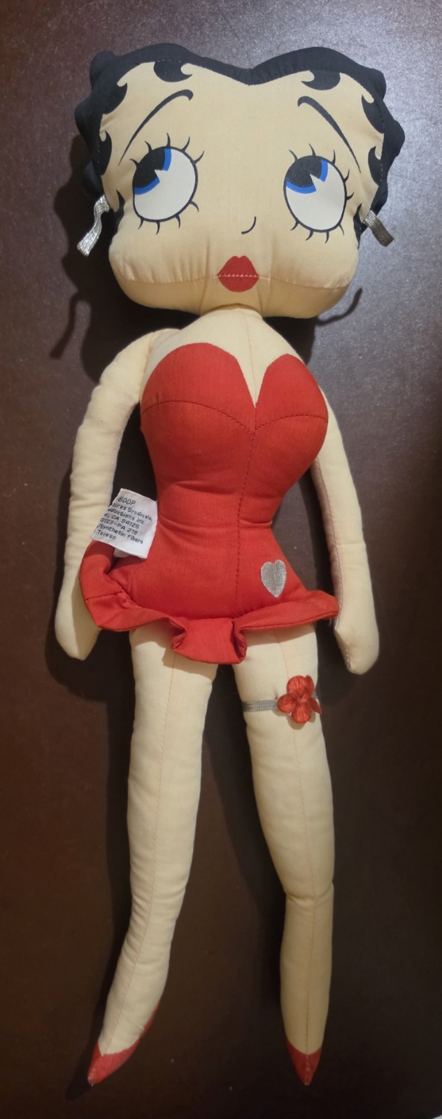 Vtg 1983 King Feature Syndicate Determined Productions 18″ Betty Boop Doll Plush
