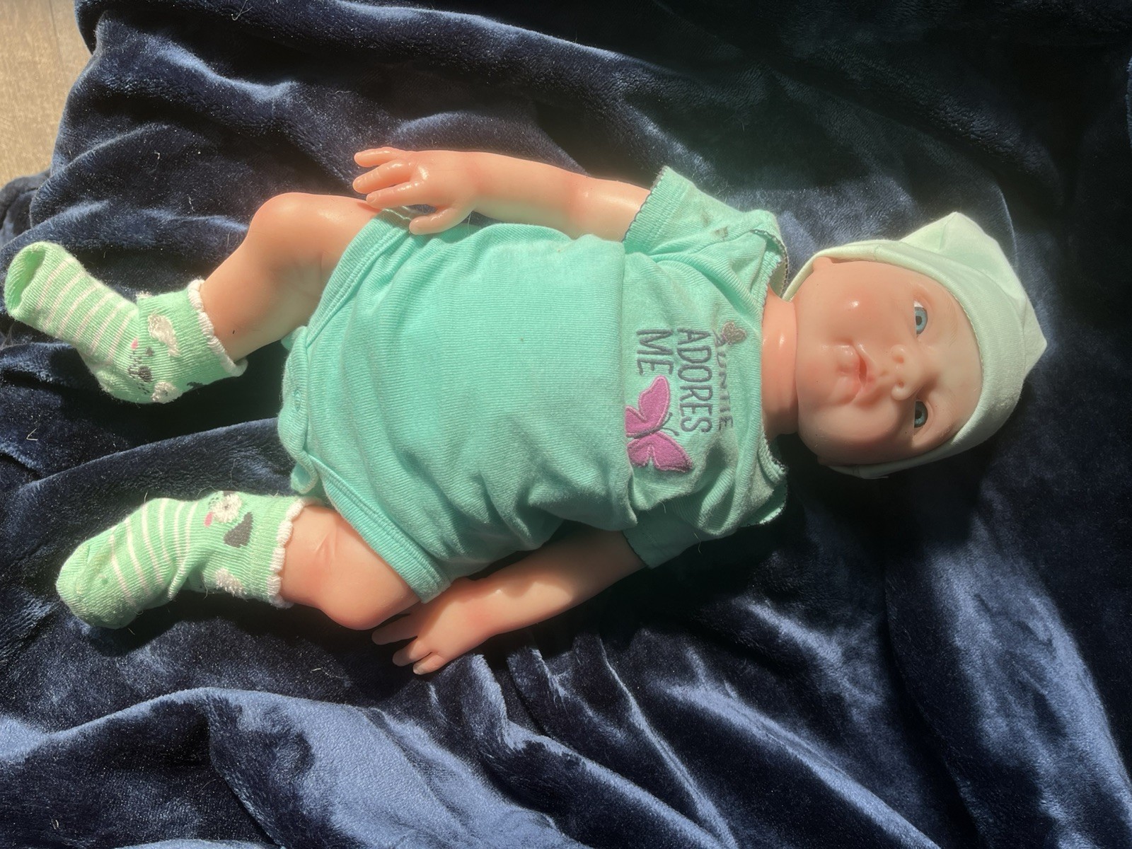 COSDOLL 18.5”Platinum Silicone Reborn Baby Doll Full Body Silicone Baby BoyDoll