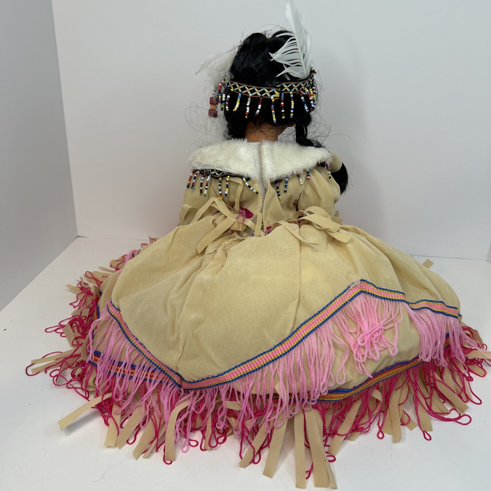 Goldenvale Collection Native American Indian Porcelain 12″ Doll # 1-2000 (G1)