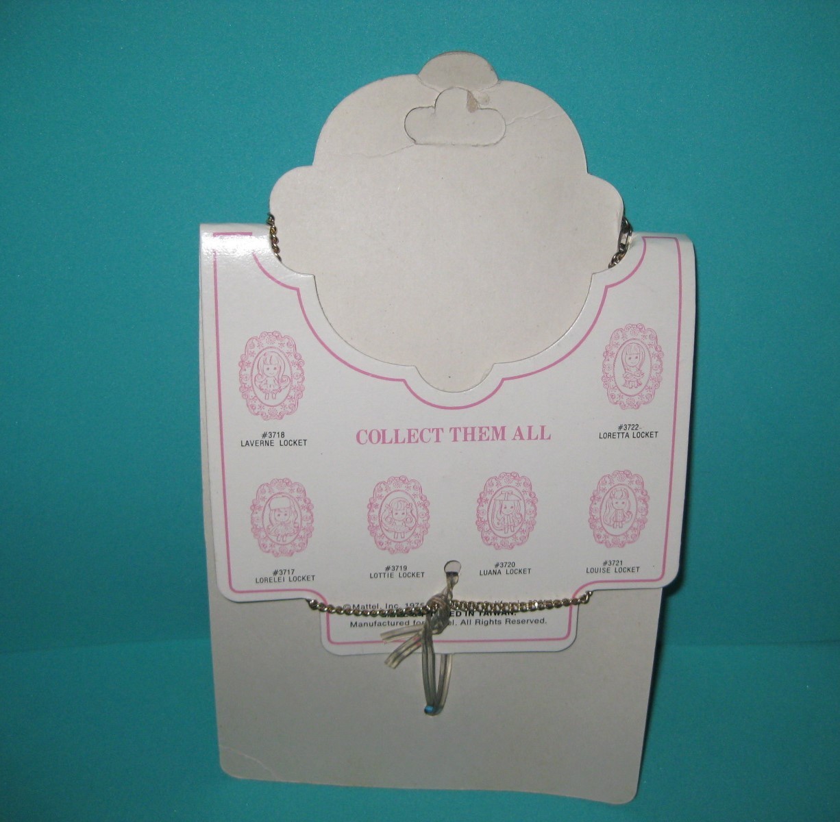 Mattel Liddle Kiddles Lucky Locket Mini Doll Lorelei MOC Never opened