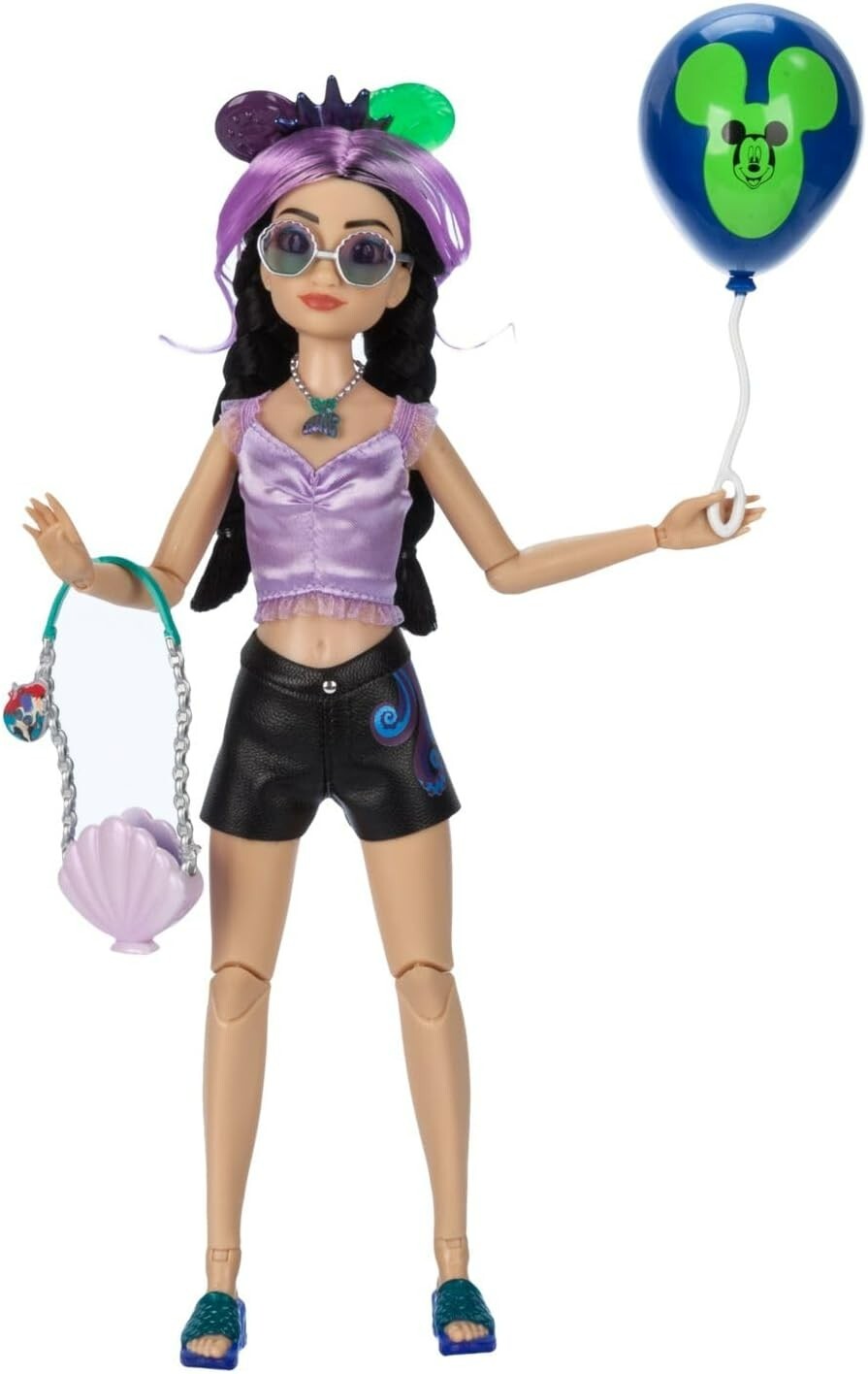 DISNEY Ily 4ever Inspired by Ariel Articulated Brunette Doll Extra Clothes New