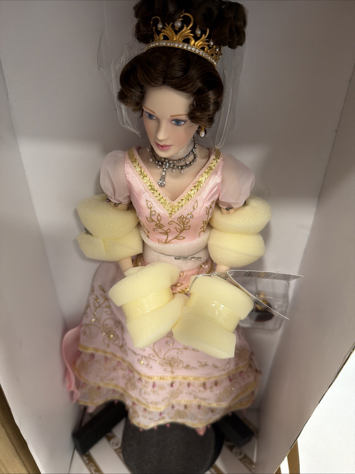 Franklin Mint Fabergé Princess Sofia Imperial Debutante Doll NIB Limited Edition