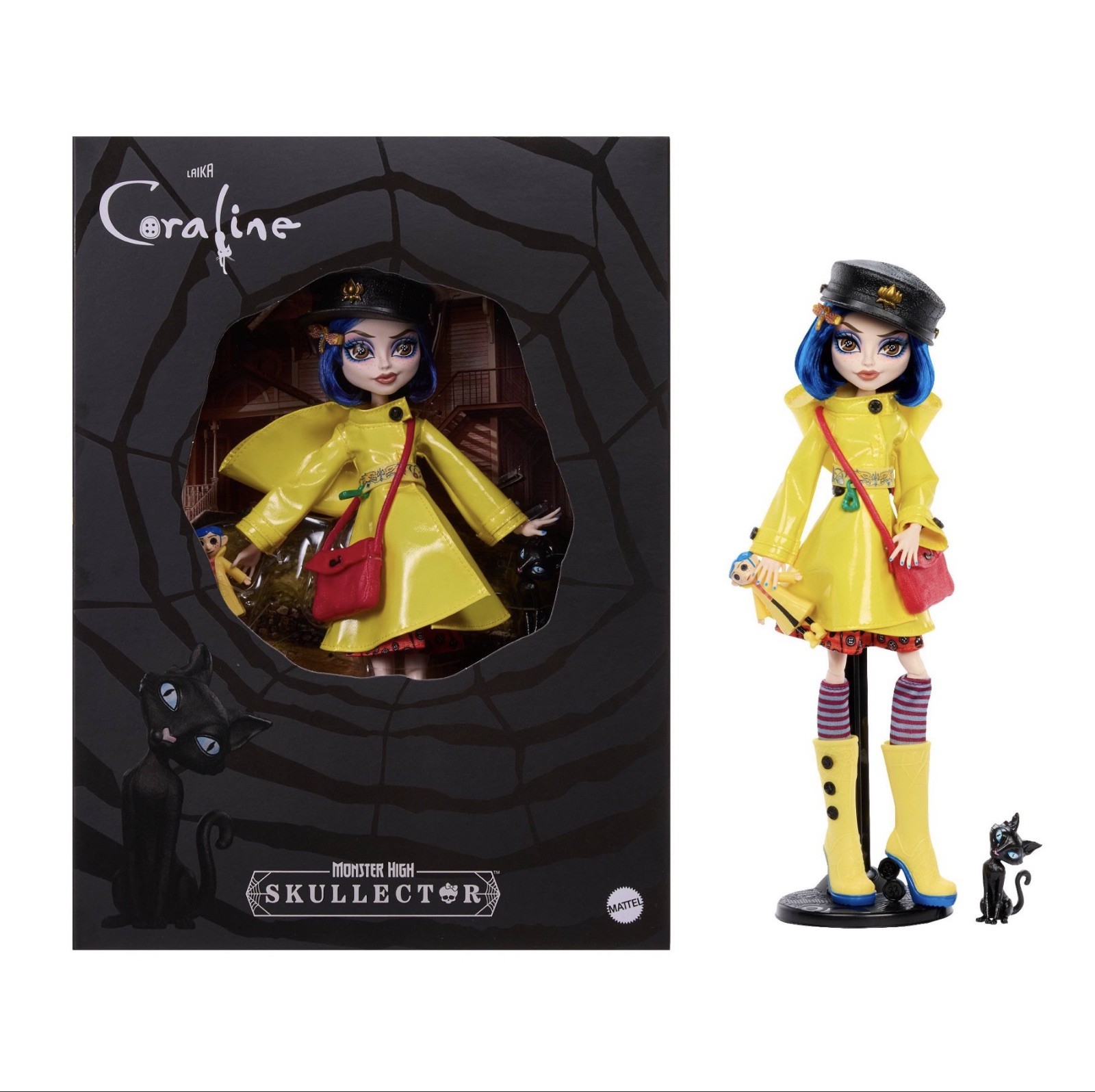 NEW – Monster High Skullector LAIKA Coraline Doll 2026 Mattel – PREORDER