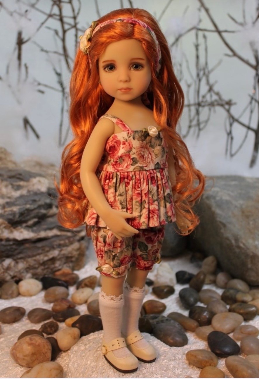 Liliana – 13″ Hand Painted Dianna Effner Doll by Magalie Dawson