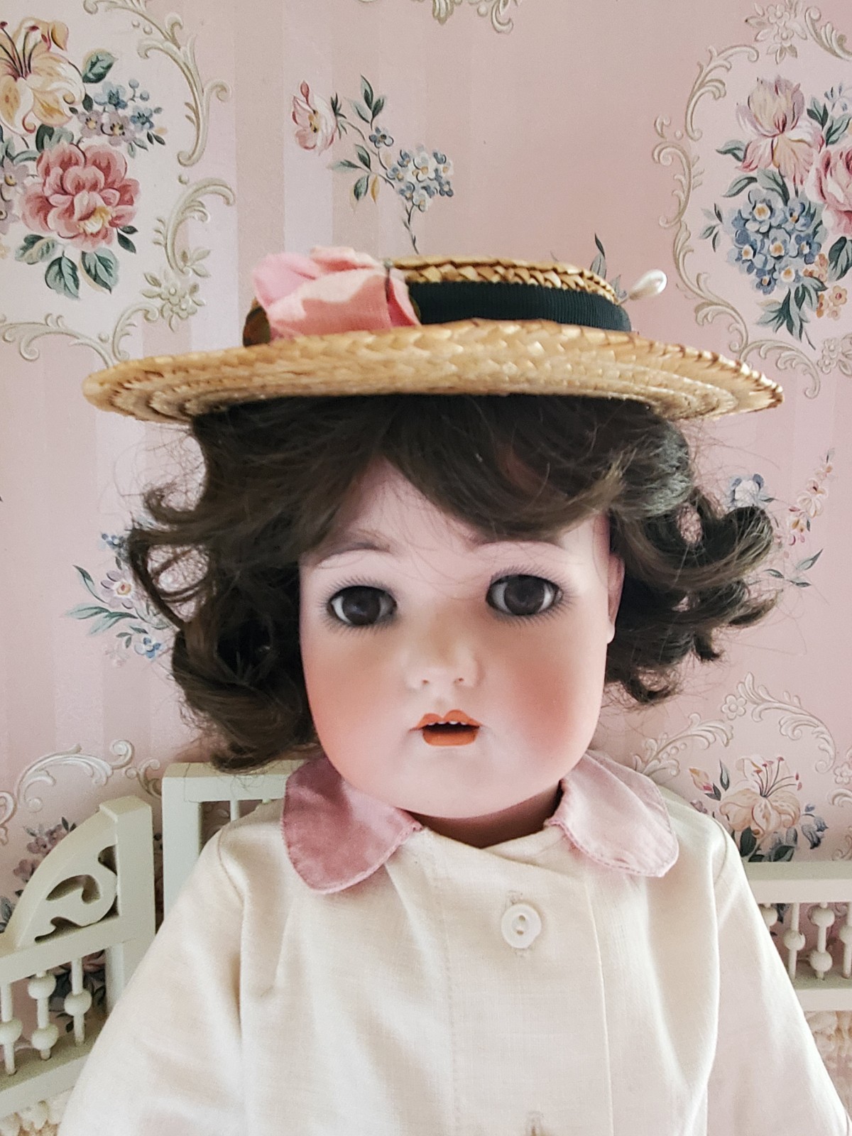 Antique German Simon & Halbig Kammer & Reinhardt 20” Doll Bisque Head Comp Body